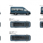 Ford Transit Minibus 2021 Koltuk Bagaj