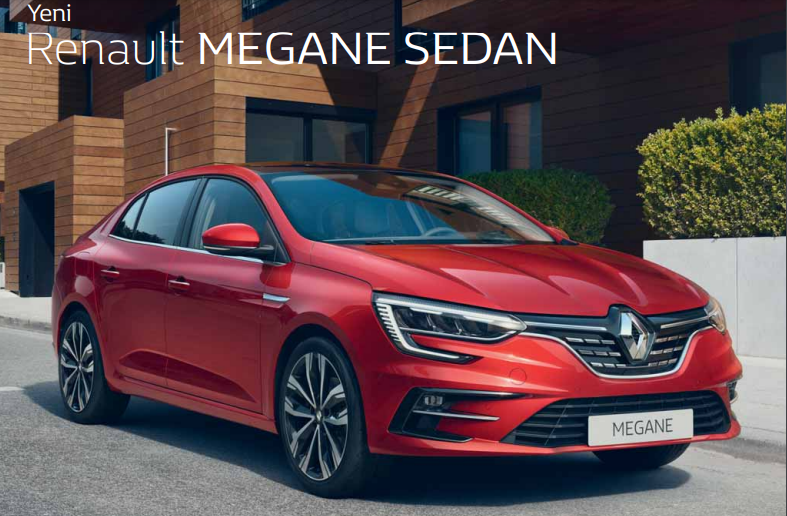 2022 Model Yeni Renault Megane Sedan Fiyatları ve Özellikleri