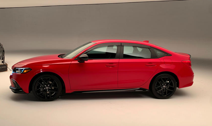 2022 Model Yeni Honda Civic Renkleri Kirmizi