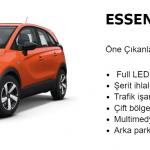 2022 Model Opel Yeni Crossland Essential