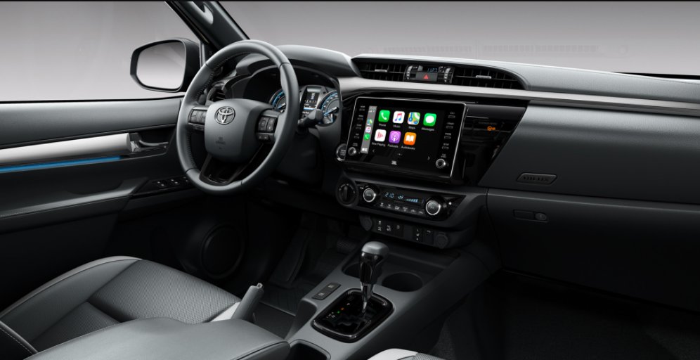 2022 Model Toyota Yeni Hilux Direksiyon Multimedya Ekrani Otomatik Vites