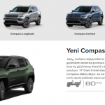 2022 Jeep Compass Modelleri 80 Yil