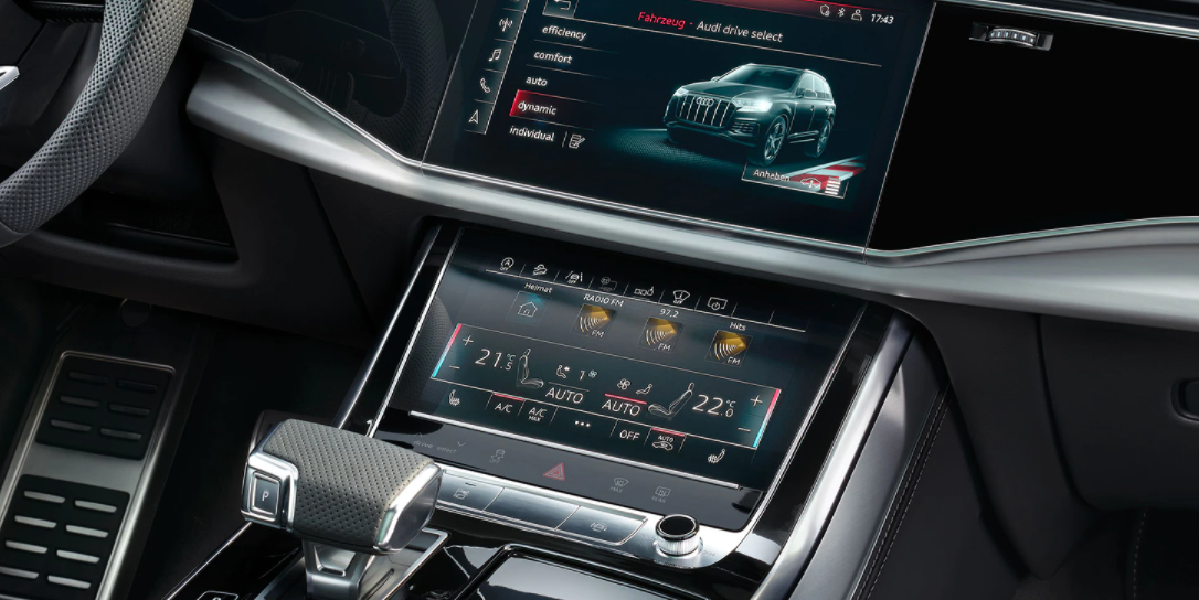 Audi Q7 2021 Multimedya Ekrani Vites