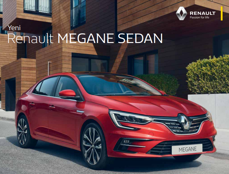 Yeni Renault Megane Sedan %0 Faizle Satışta