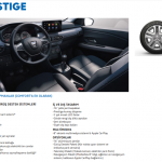 2022 Model Dacia Sandero Prestige Donanim