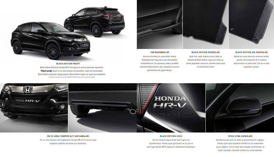 2022 Model Honda Yeni Hr V Black Edition Paketi