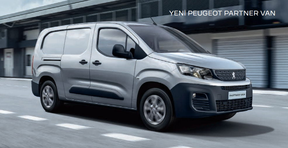 2022 Model Peugeot Partner Van Fiyatları ve Özellikleri
