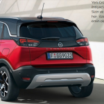 2022 Model Yeni Opel Crossland Dis Tasarim